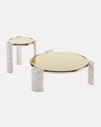 Table basse en travertin