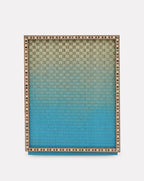 Avec Table d'appoint bleue à incrustation de marqueterie