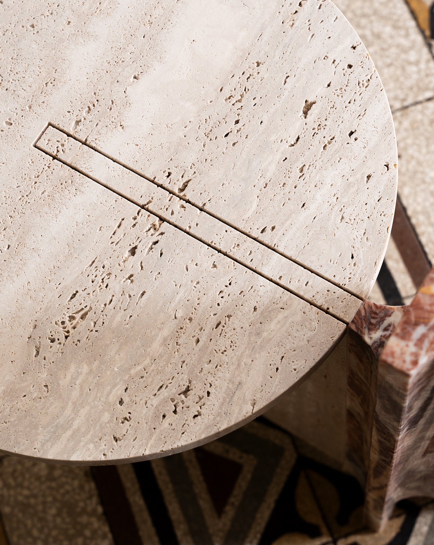 Table d'appoint III en marbre