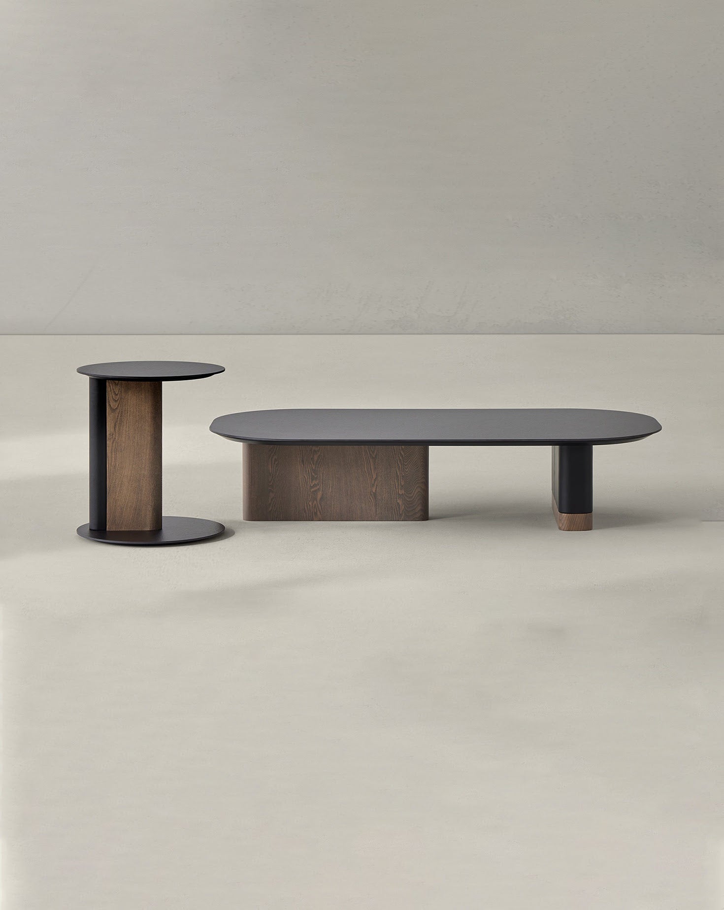 Table basse noire