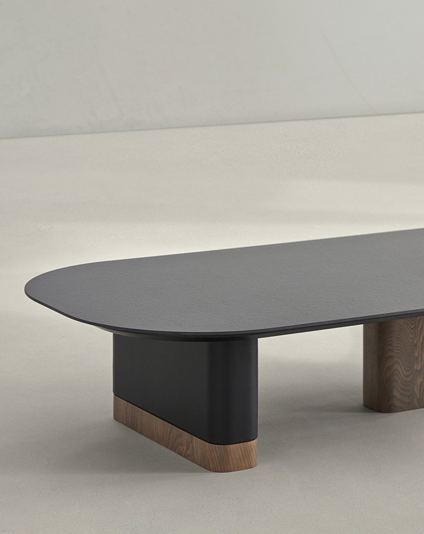 Table basse noire