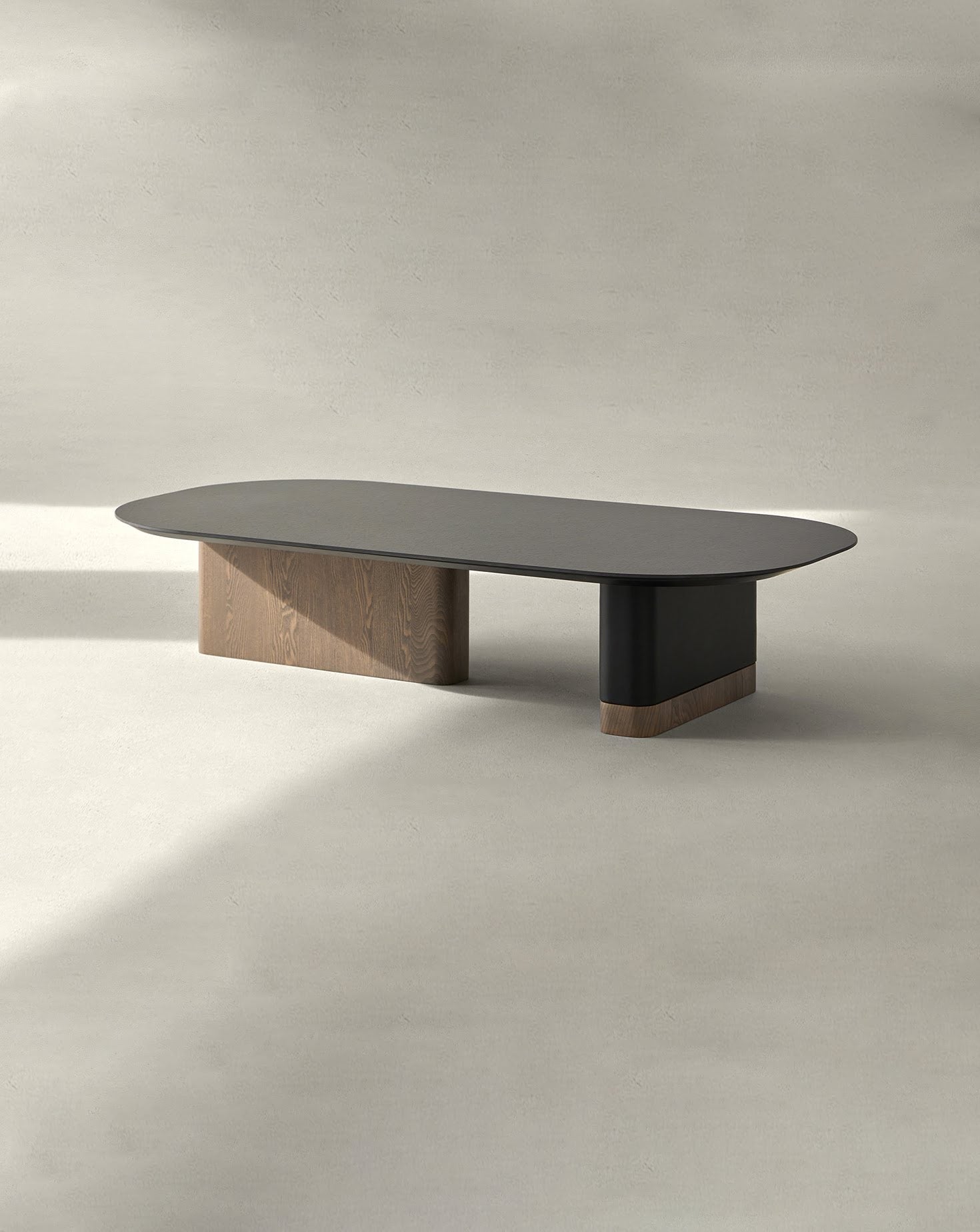 Table basse noire