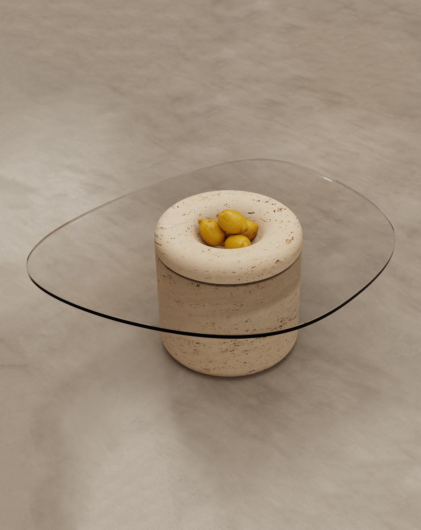 Table basse en marbre