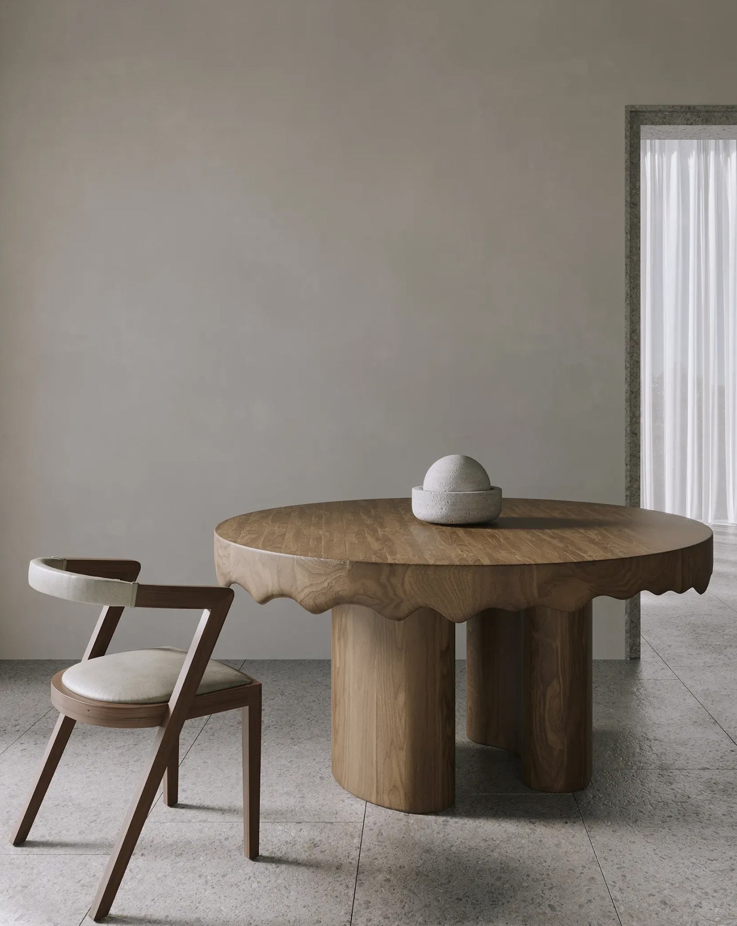 Table à manger en bois