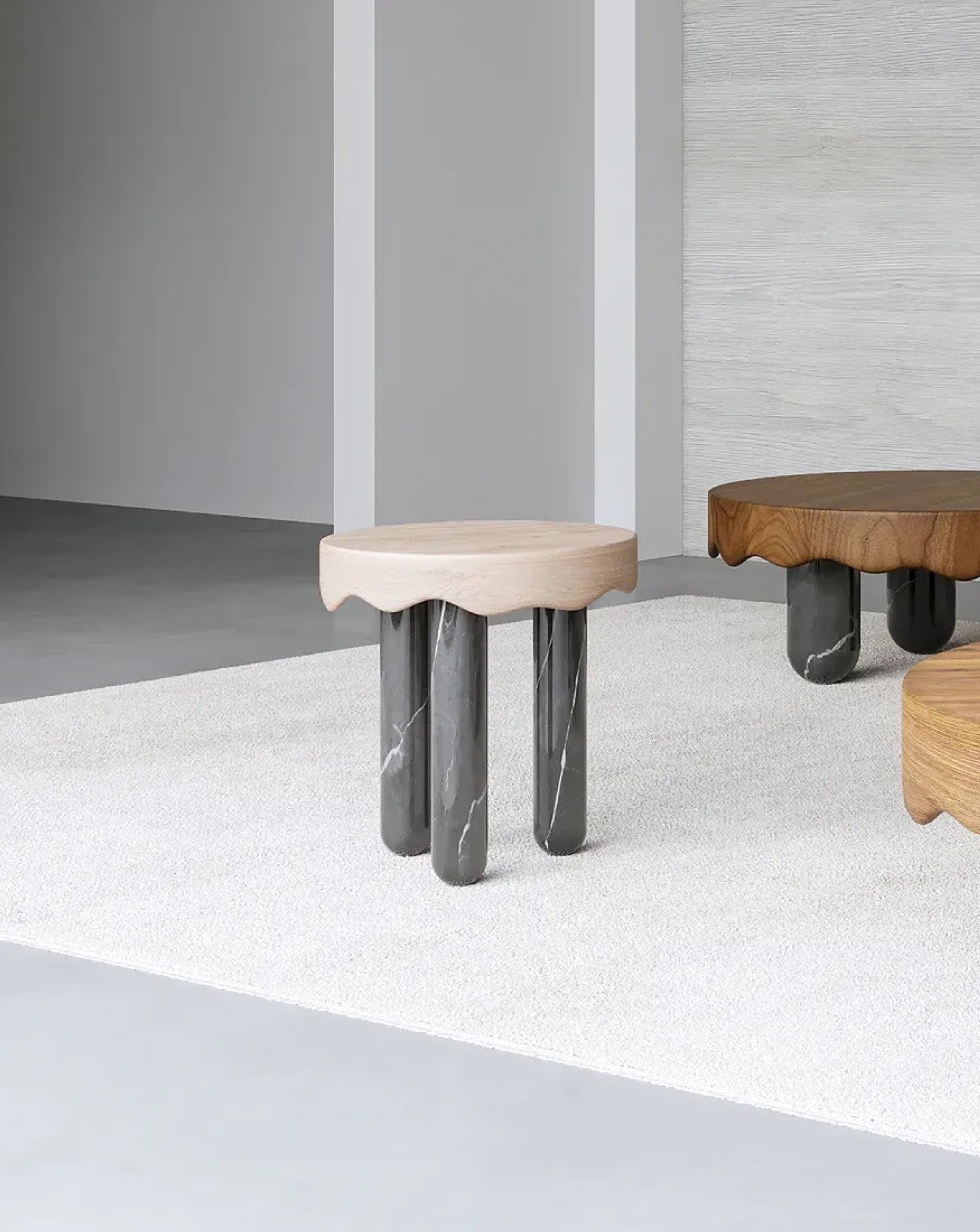 Table d'appoint en bois