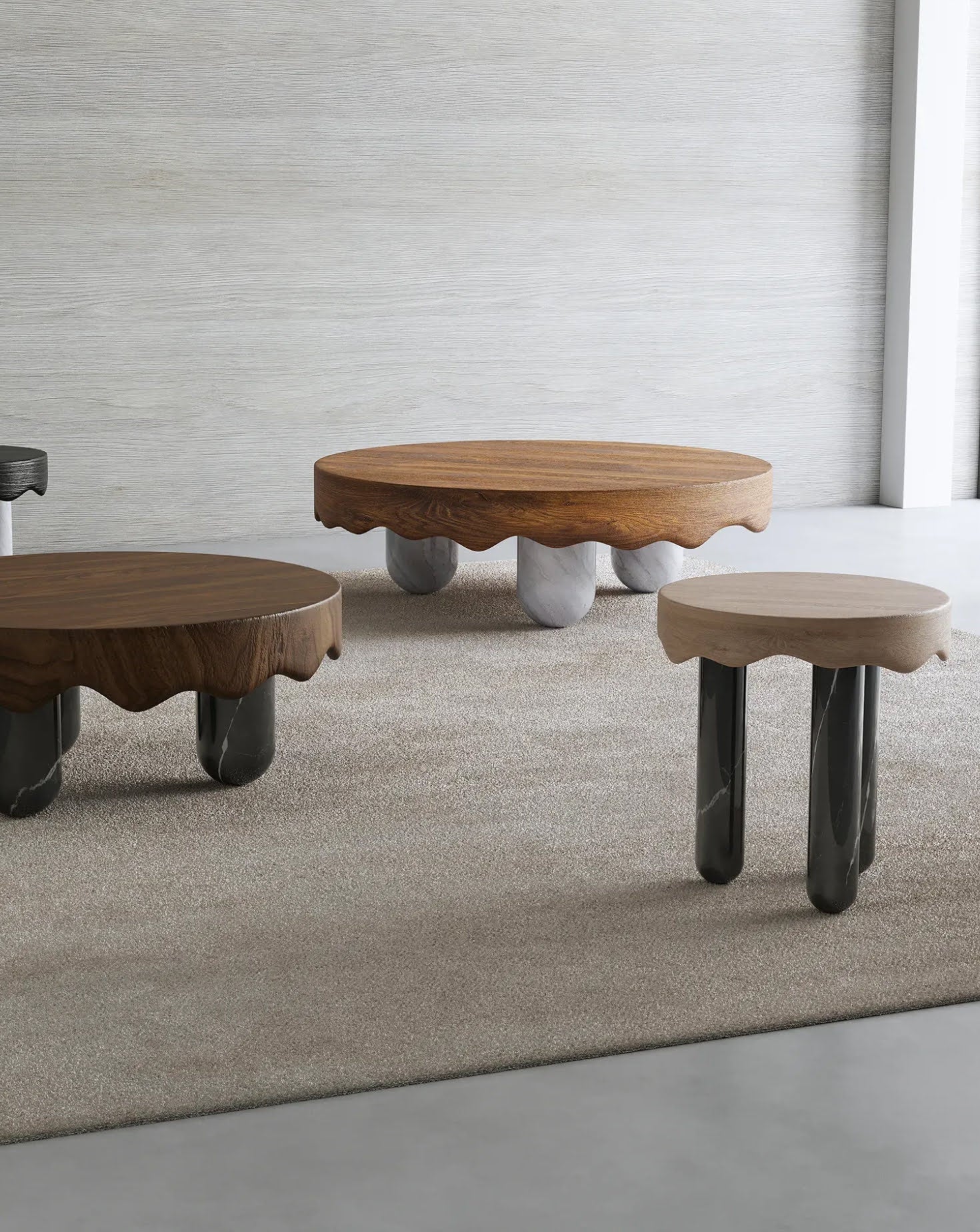 Table d'appoint en bois