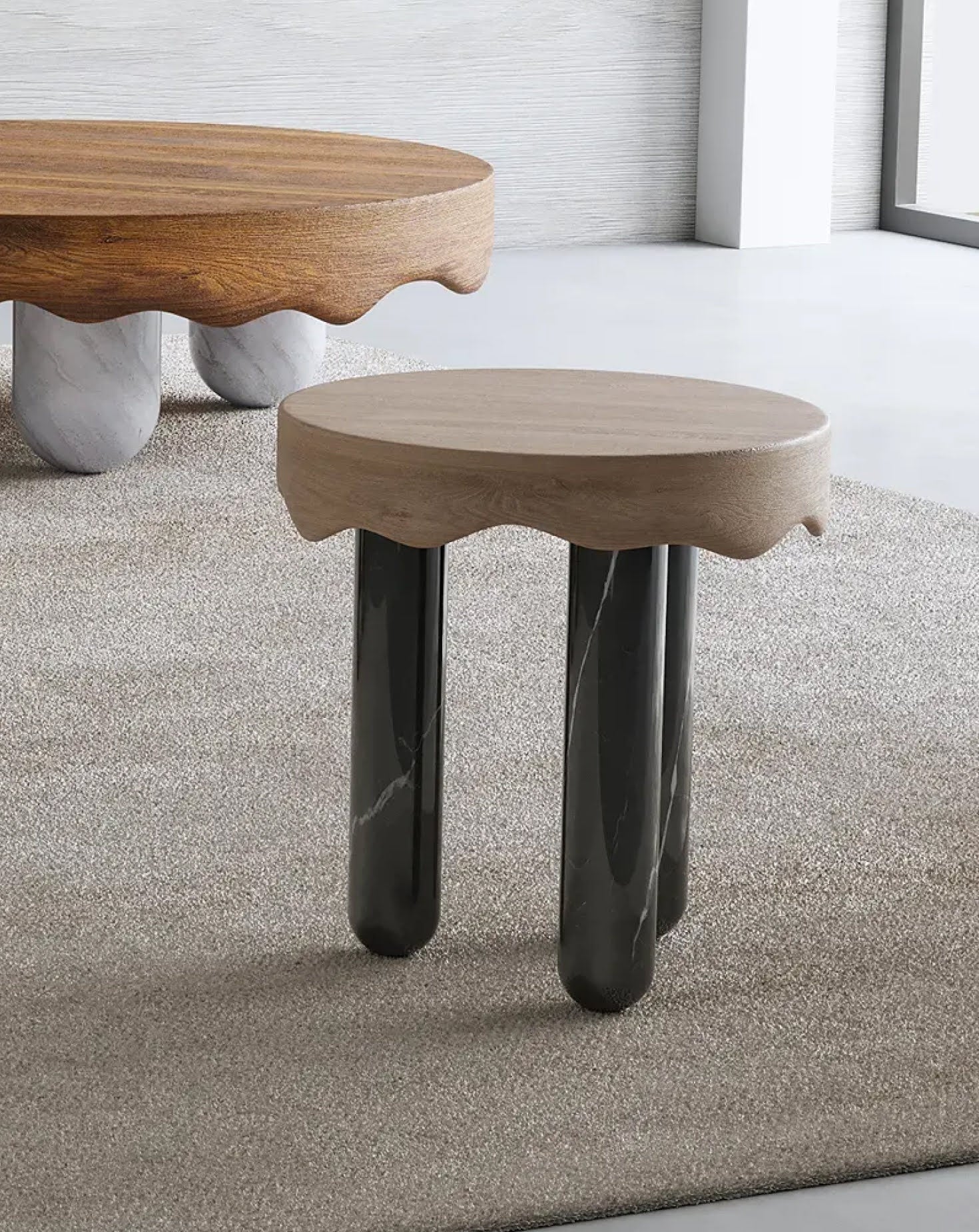 Table d'appoint en bois