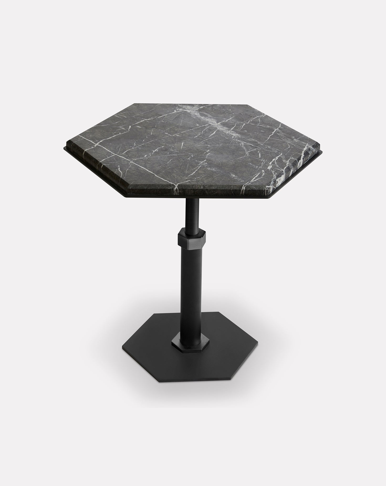 Table d'appoint hexagonale Grigio