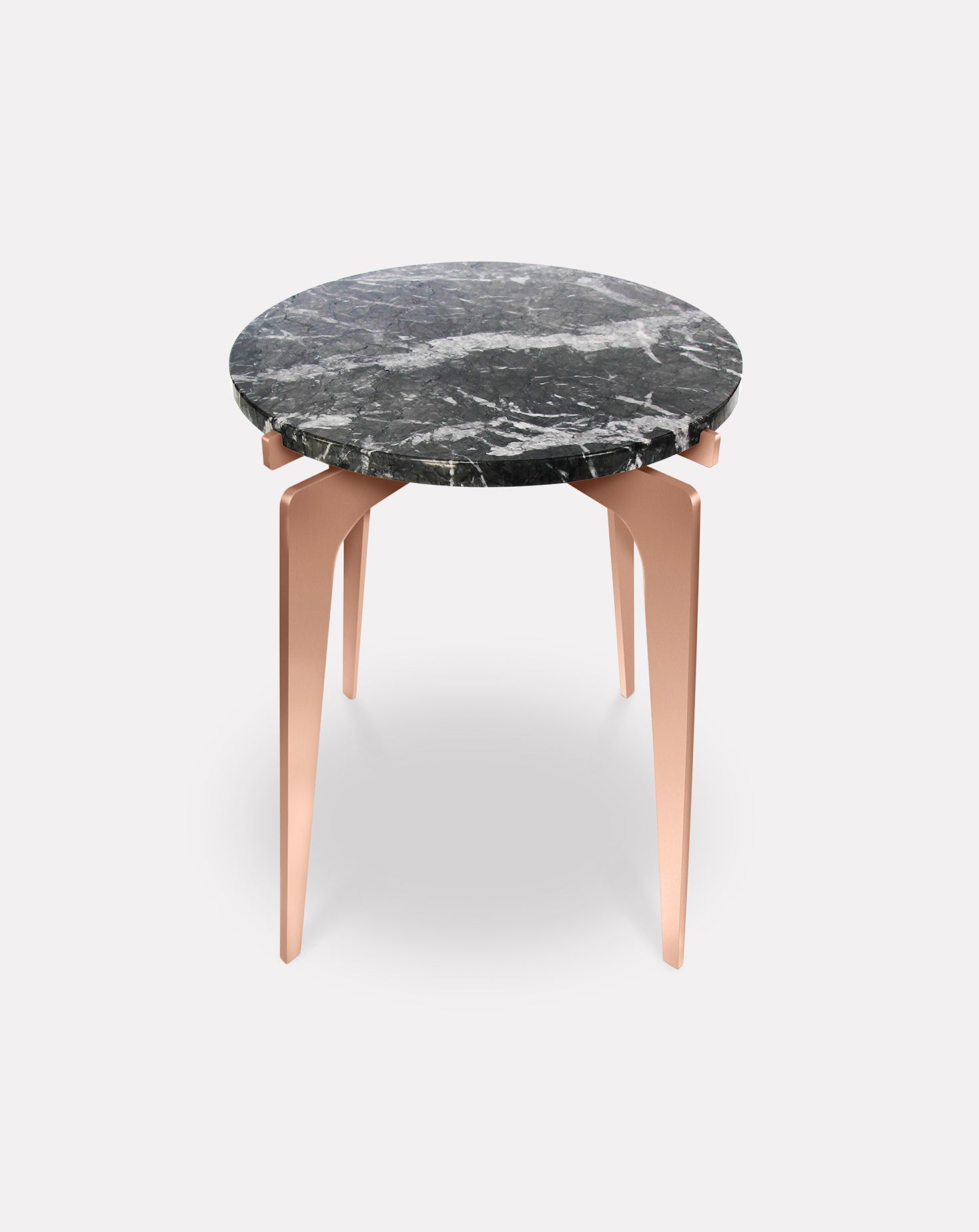 Table d'appoint en marbre Grigio