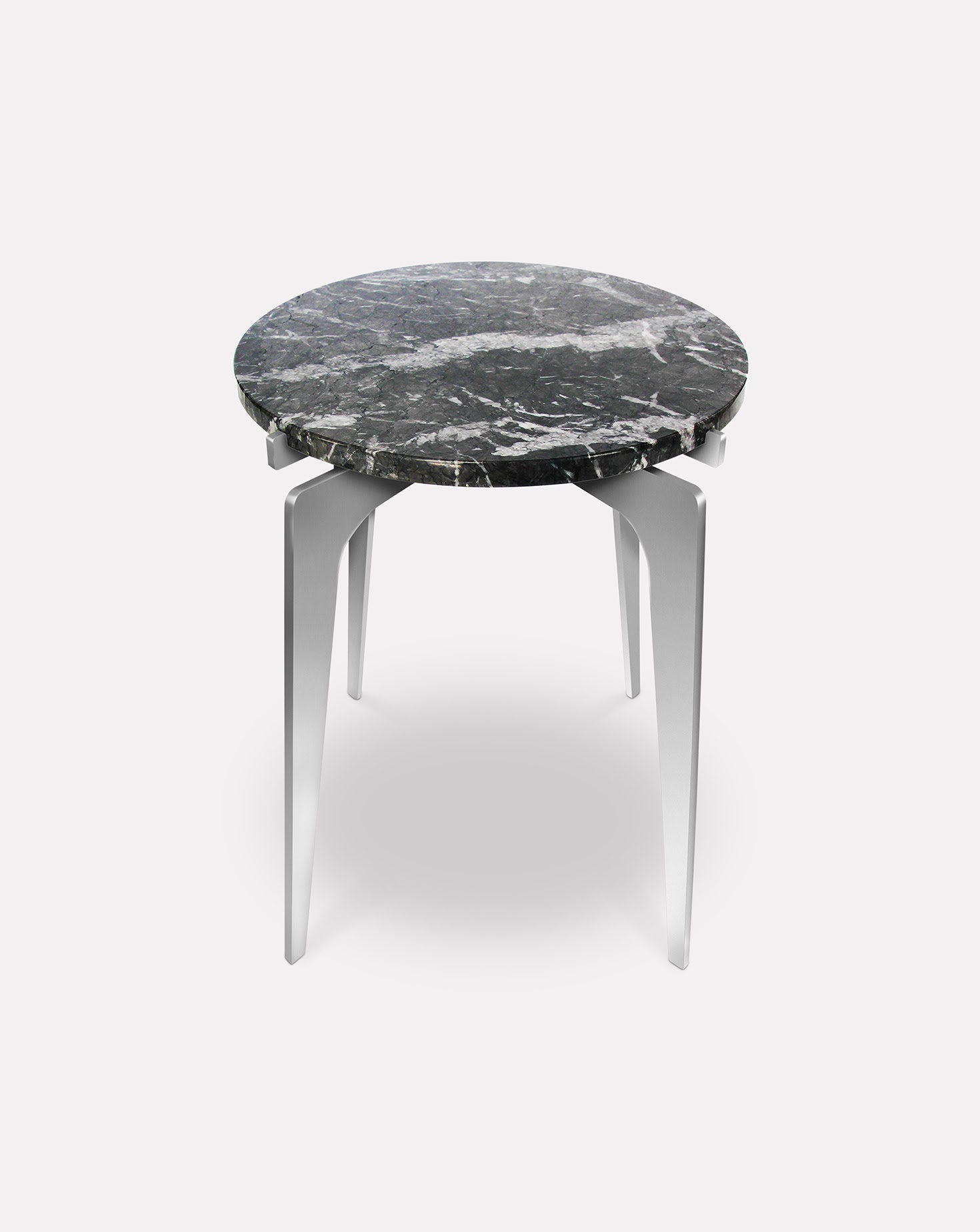 Table d'appoint en marbre Grigio