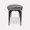 Table d'appoint en marbre Grigio