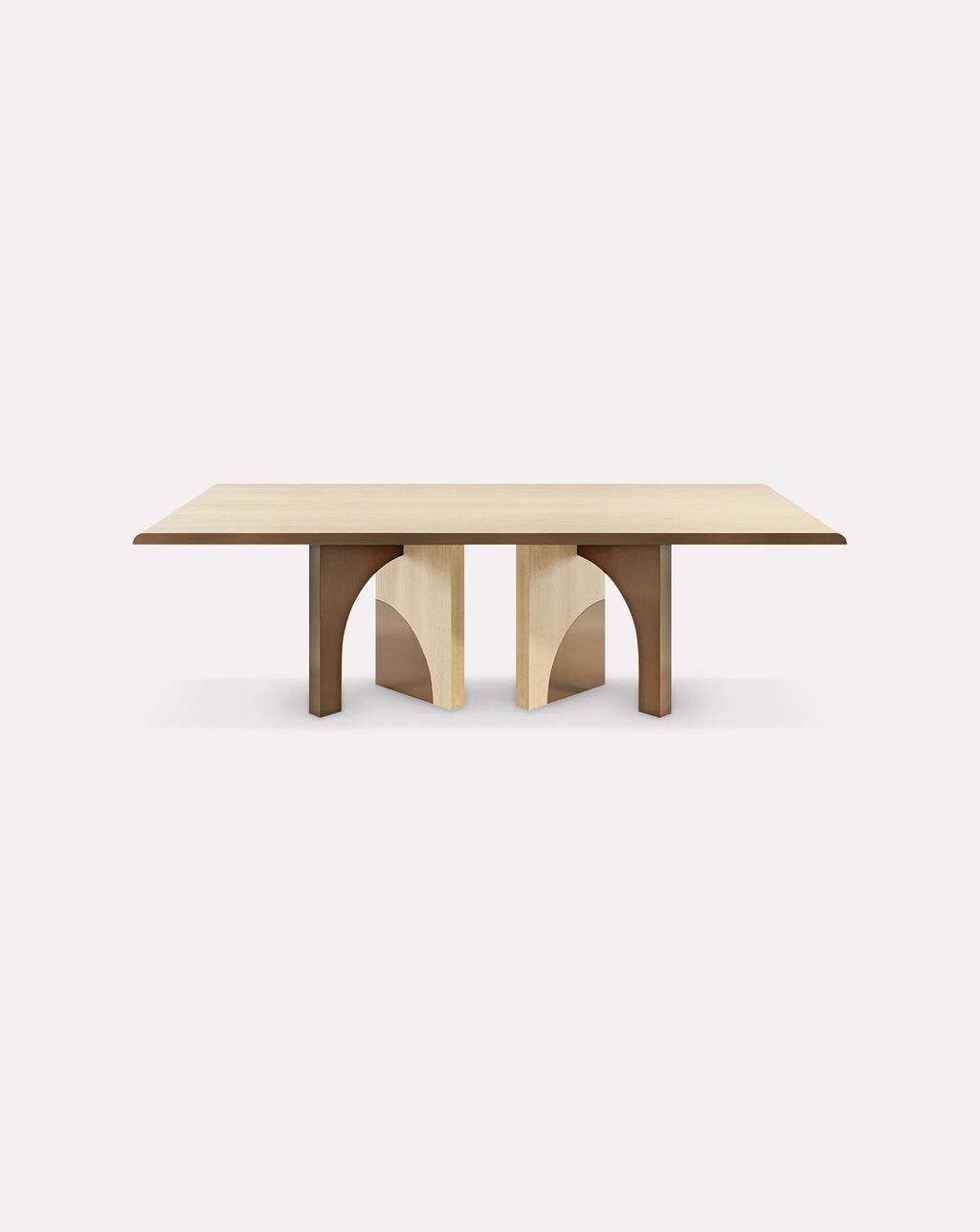 Table à manger en bois de sycomore