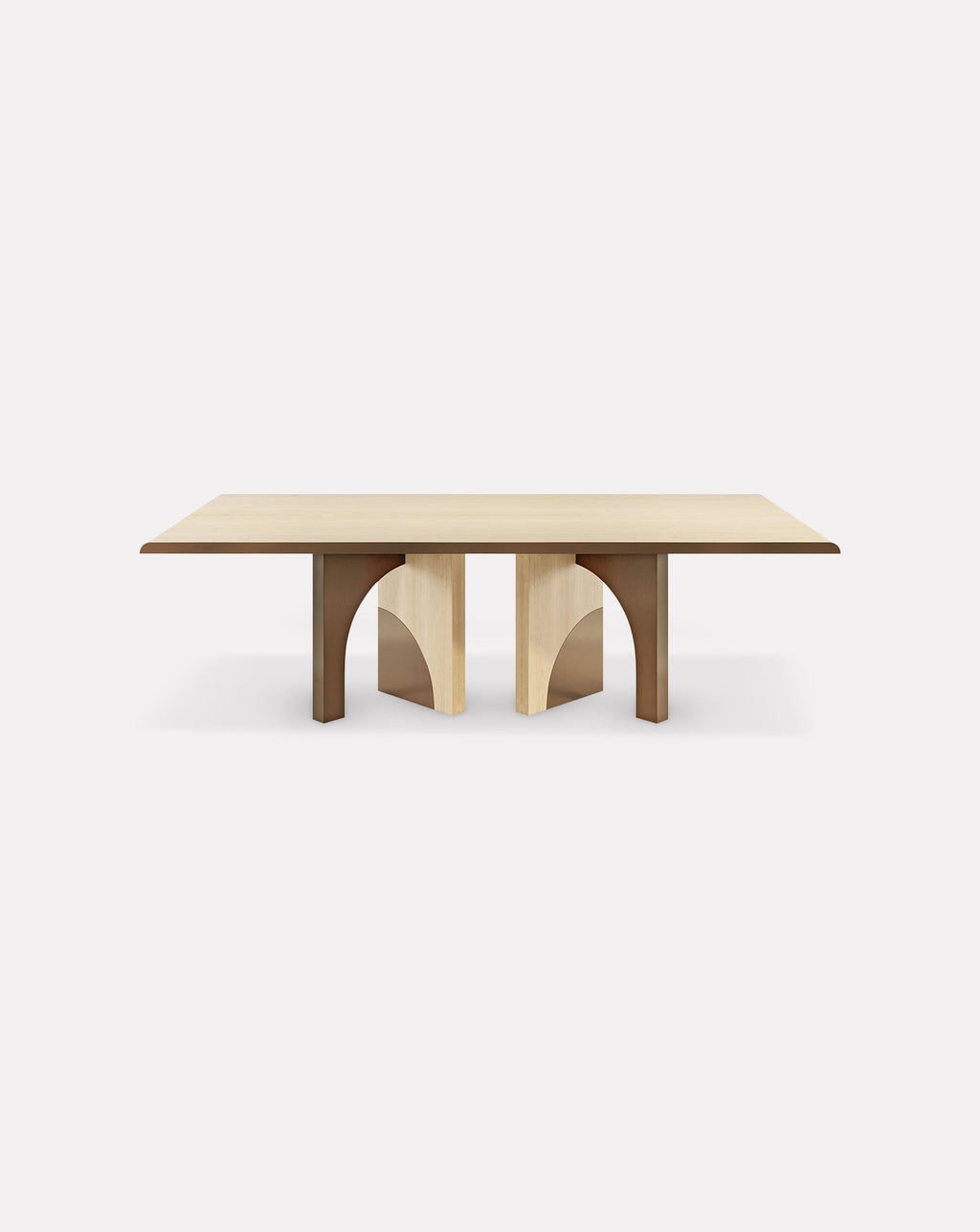 Table à manger en bois de sycomore