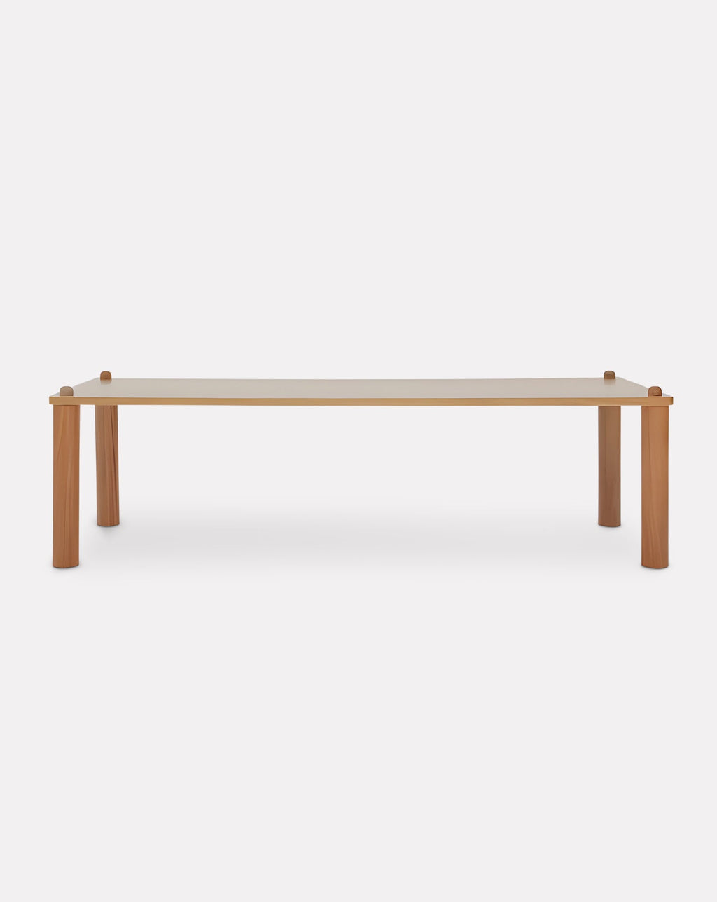Table de salle à manger rectangulaire 9 boutons