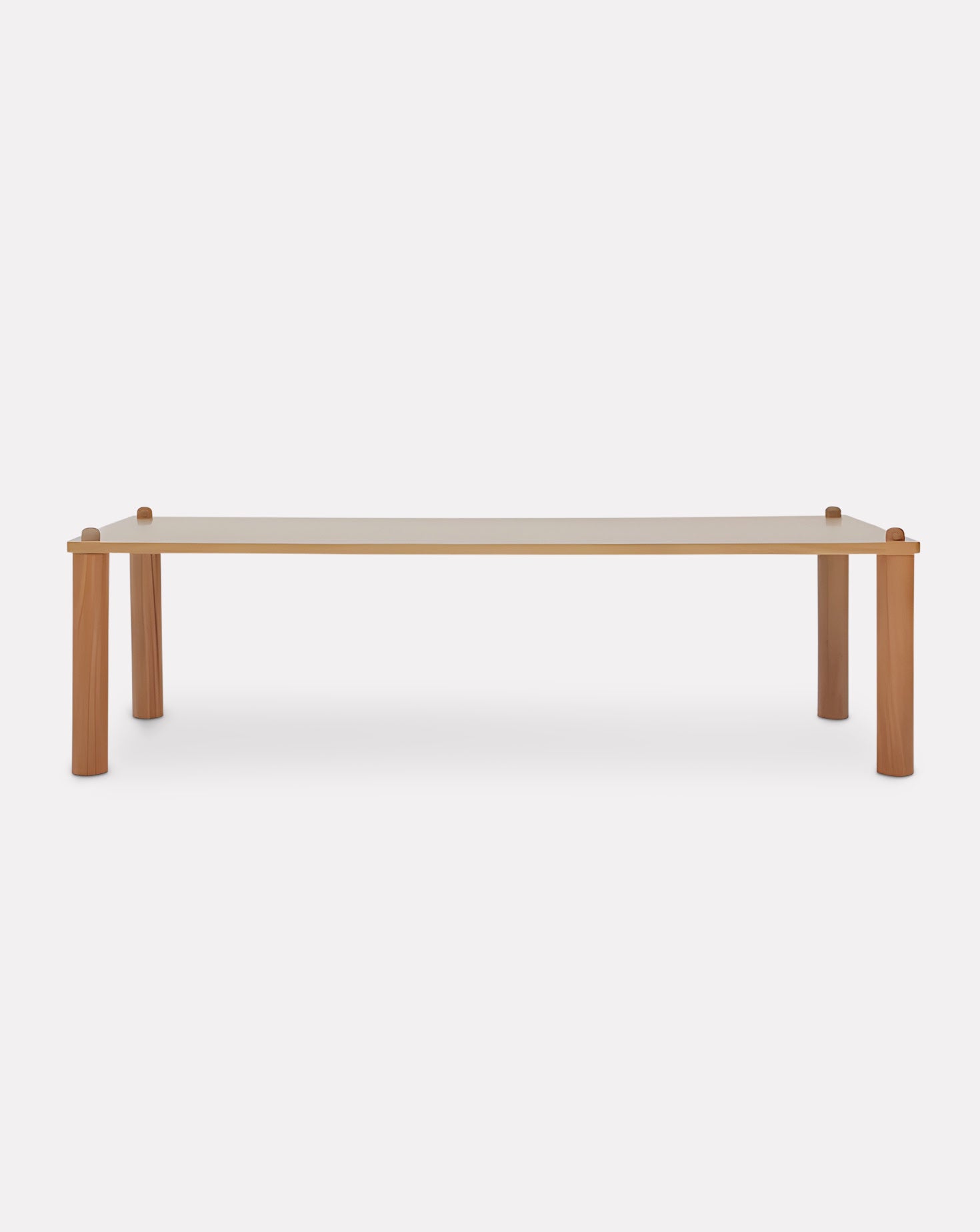 Table de salle à manger rectangulaire 9 boutons