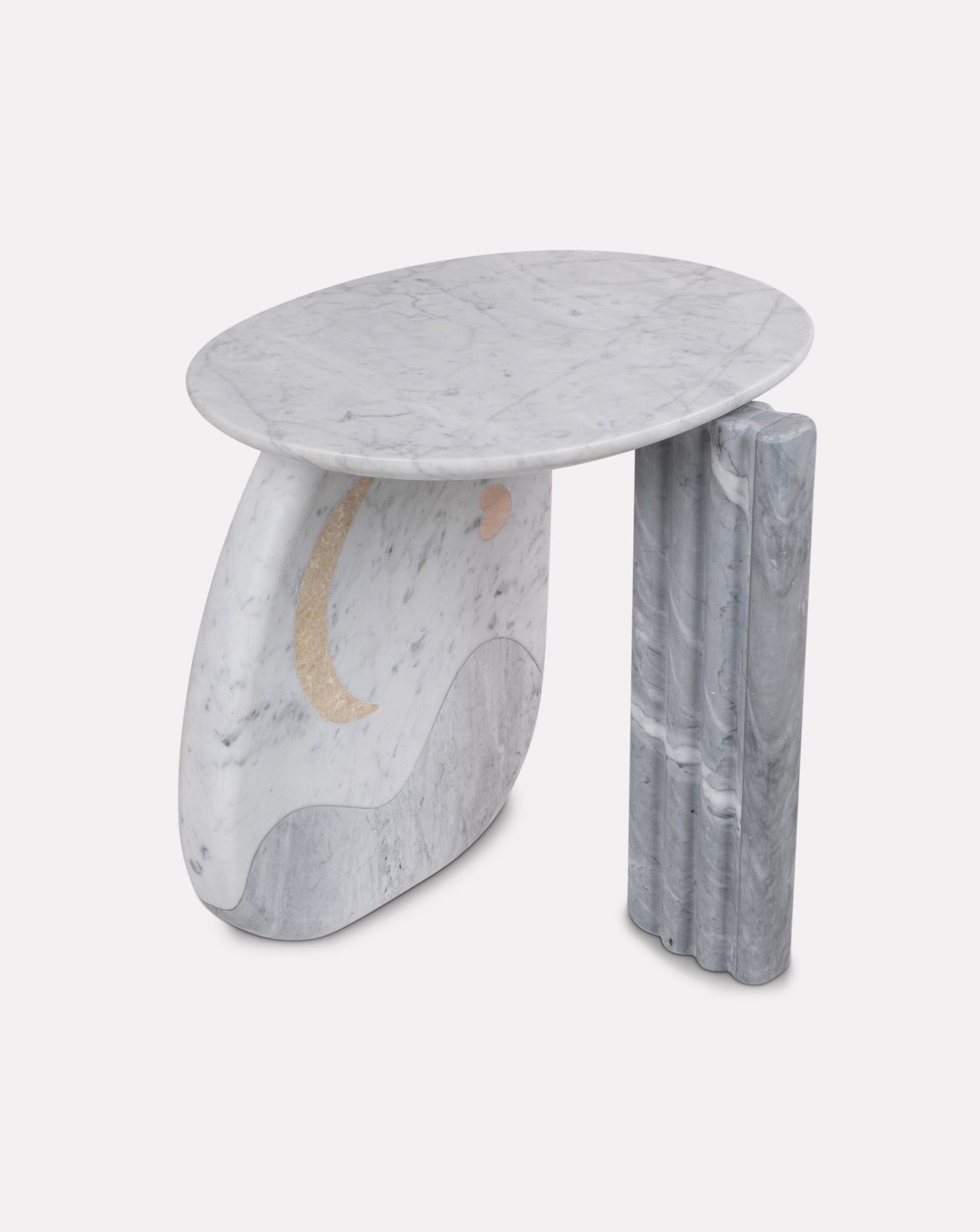Table d'appoint en marbre