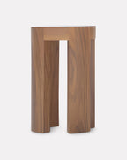 Tabouret d'appoint en bois massif