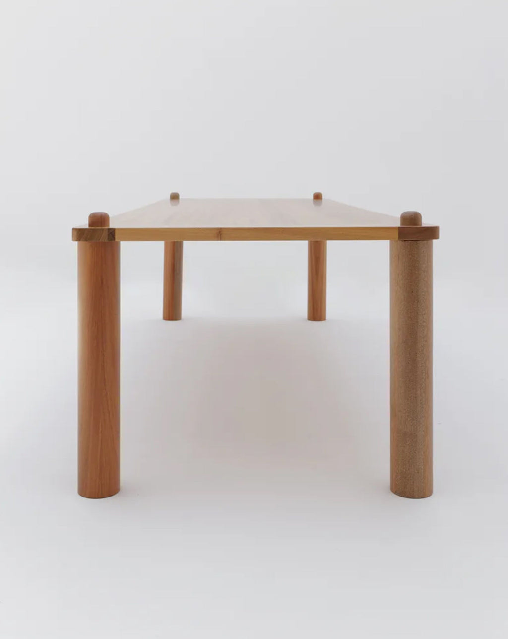 Table de salle à manger rectangulaire 9 boutons