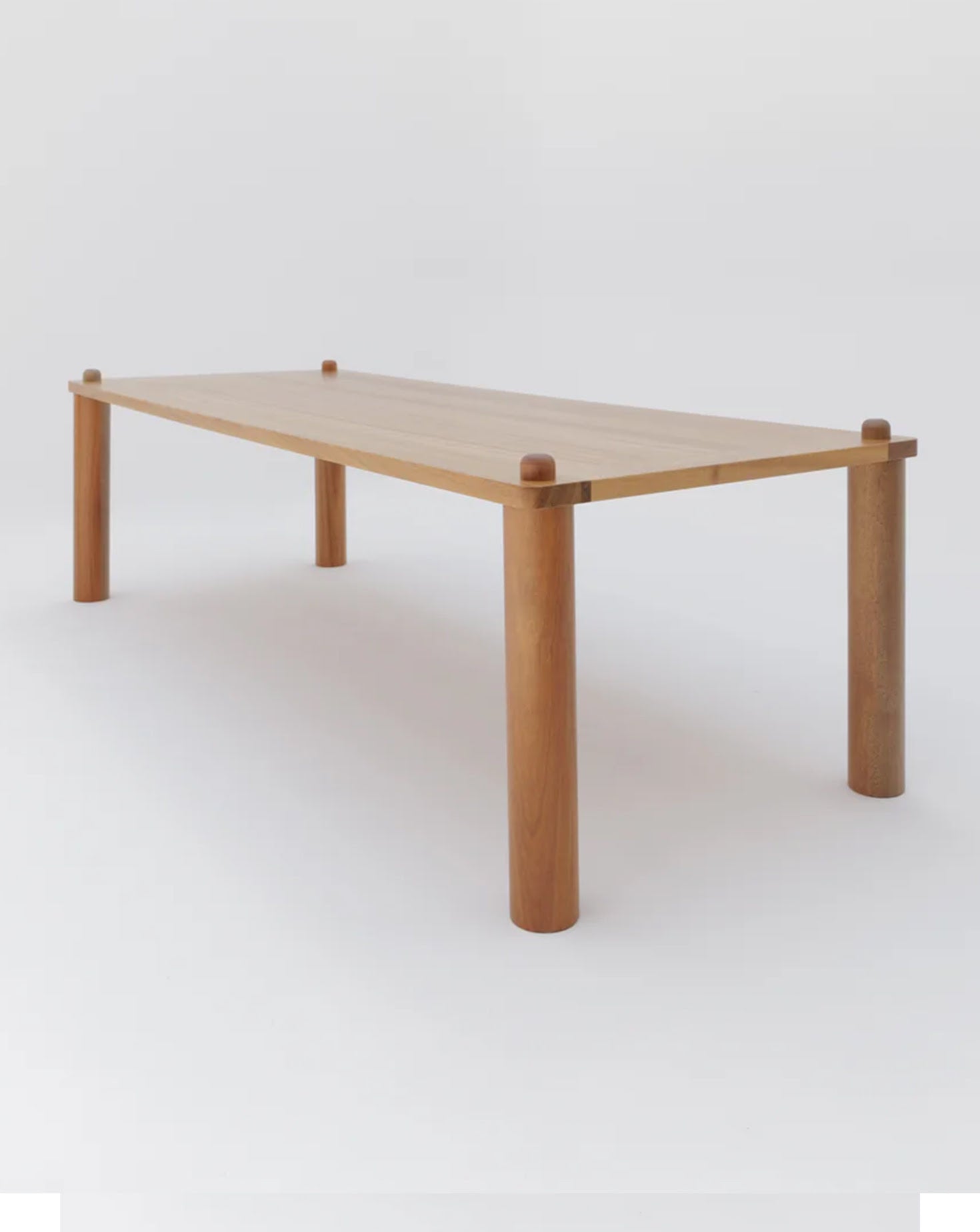 Table de salle à manger rectangulaire 9 boutons