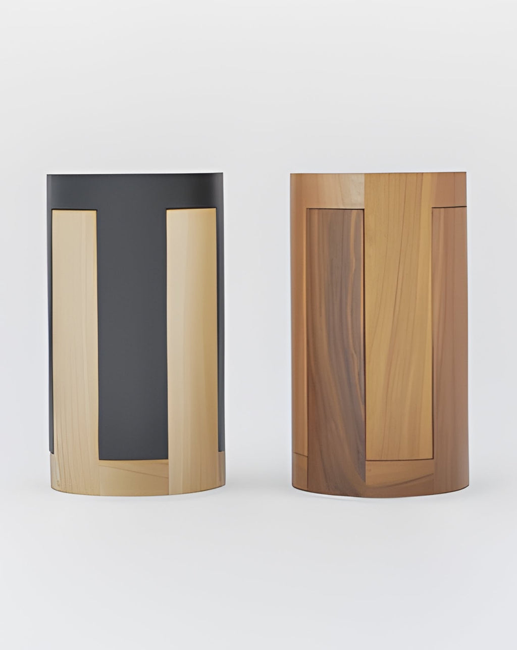 Tabouret d'appoint en bois massif