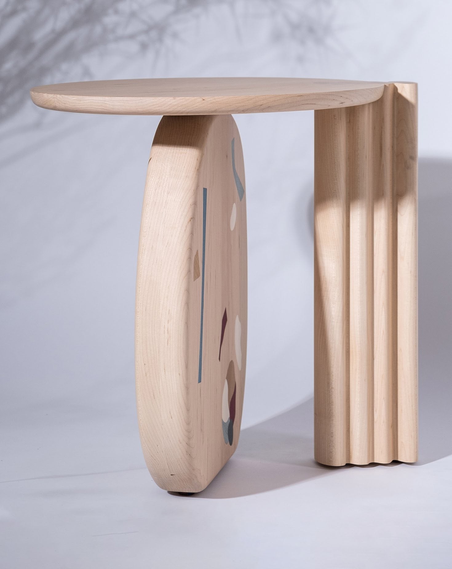 Table d'appoint en érable
