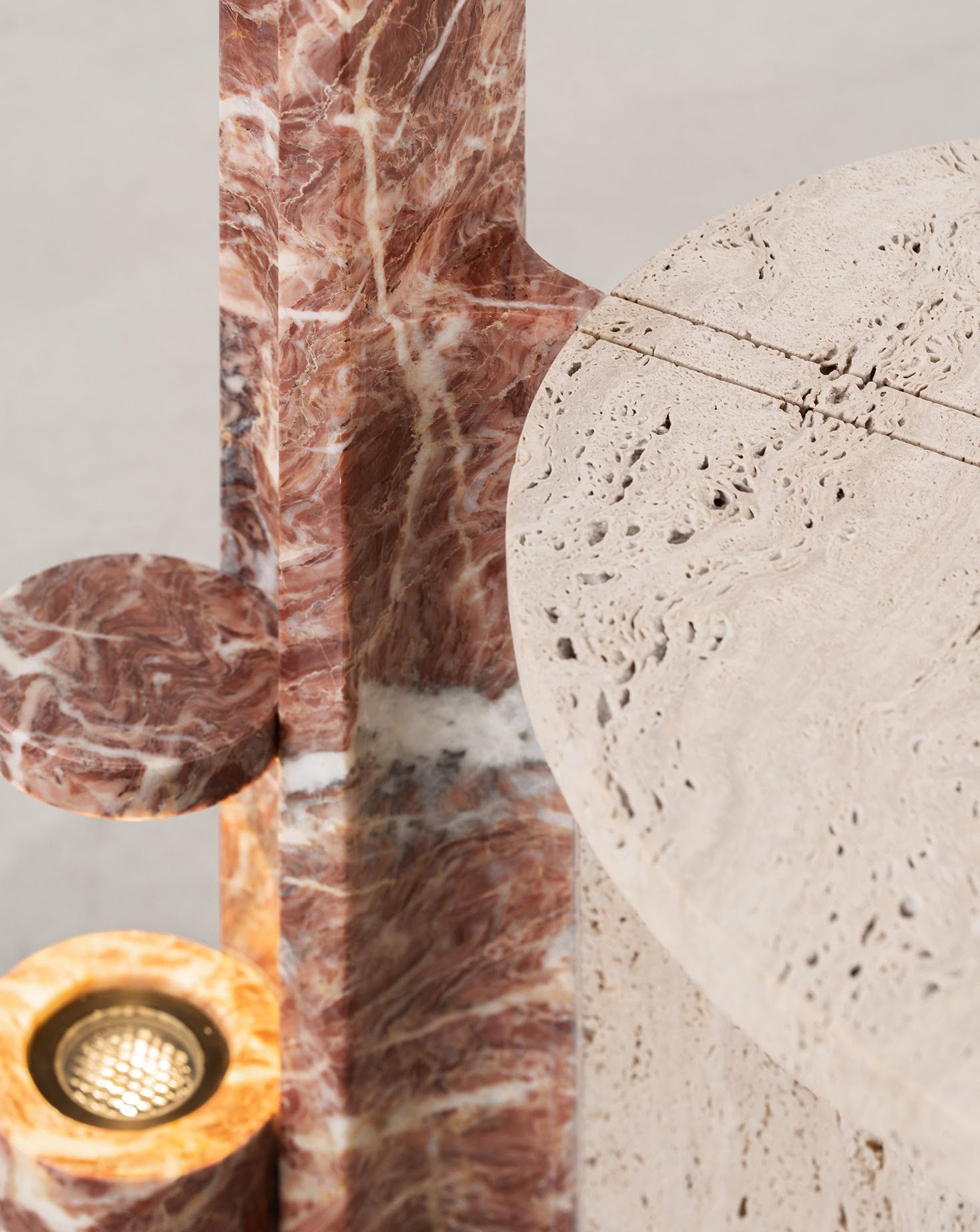 Table d'appoint II en marbre