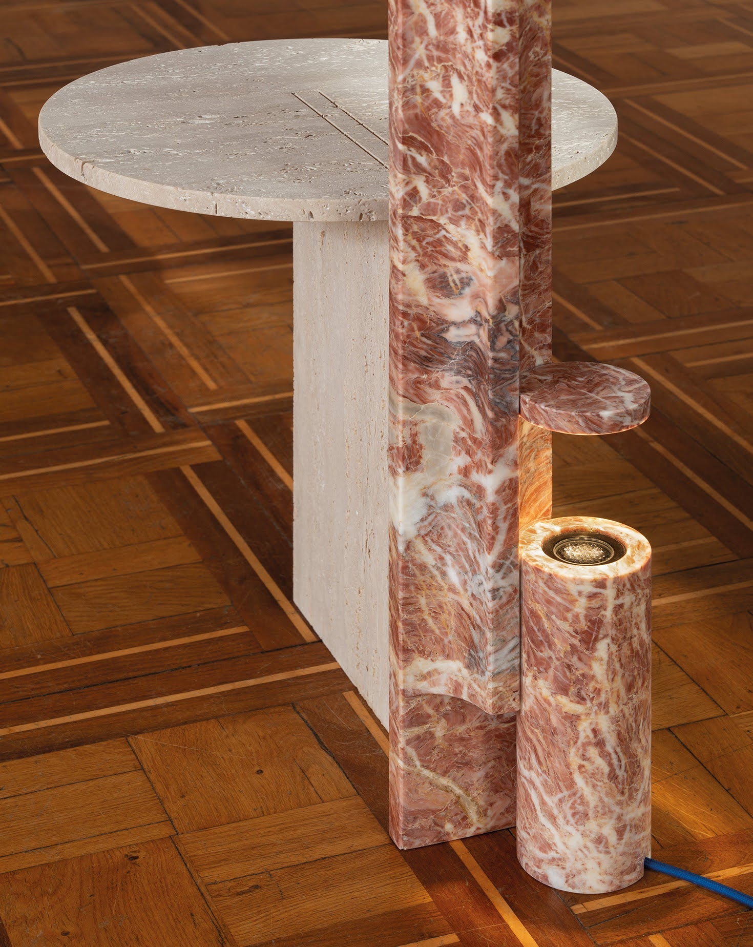 Table d'appoint II en marbre