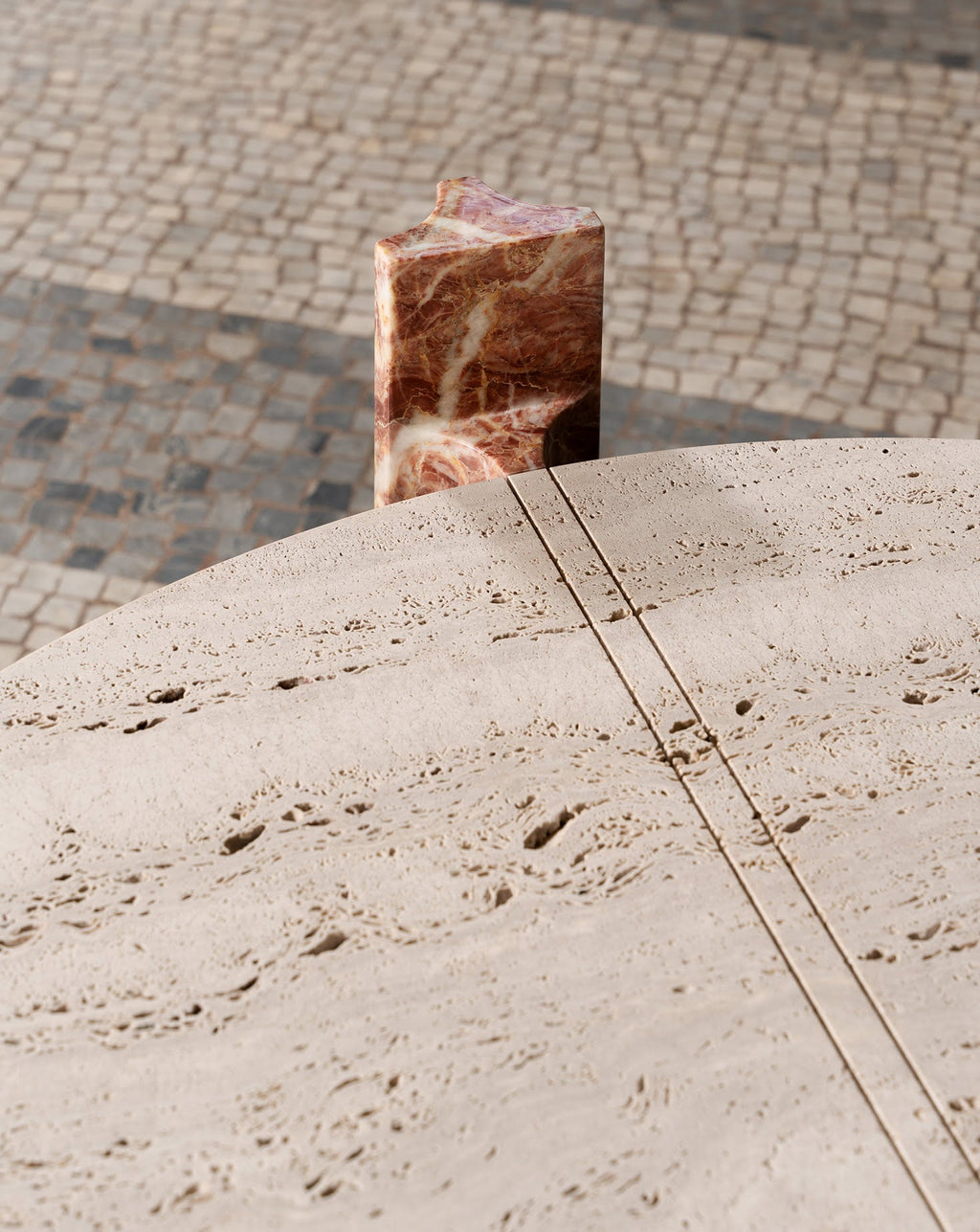 Table basse IV en marbre