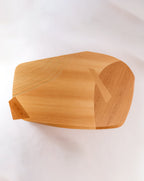 Table basse basse en bois d'érable naturel